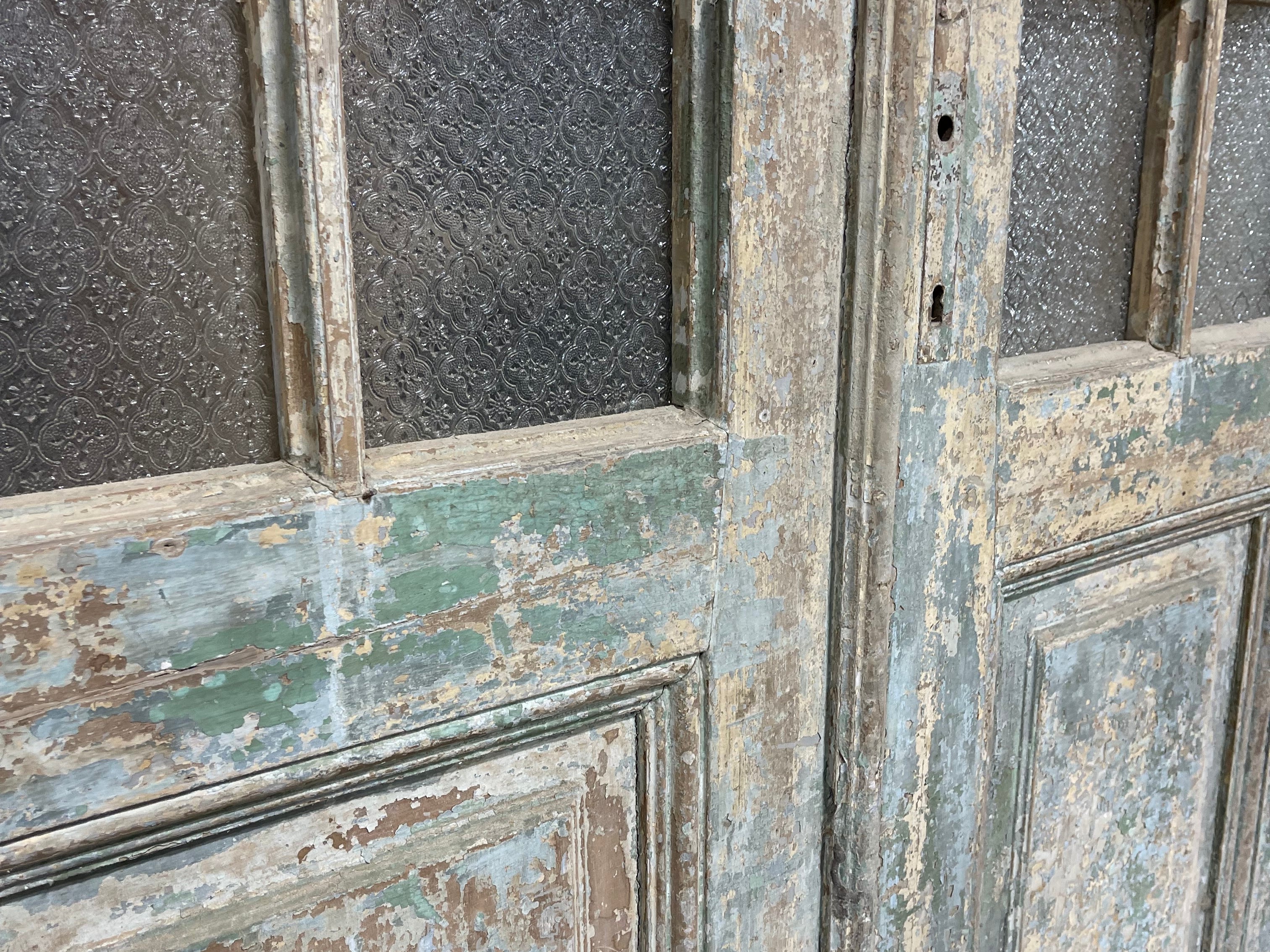 Doors with Lites 44.5in x 98.5in x 1.75in #934 - Saltaire Antiques
