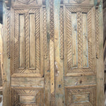 Solid Door (Carved) 50in x 94.5in x 1.75in #1211 - Saltaire Antiques