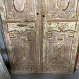 Solid Door (Carved) 55in x 94in x 1.75in #924 - Saltaire Antiques