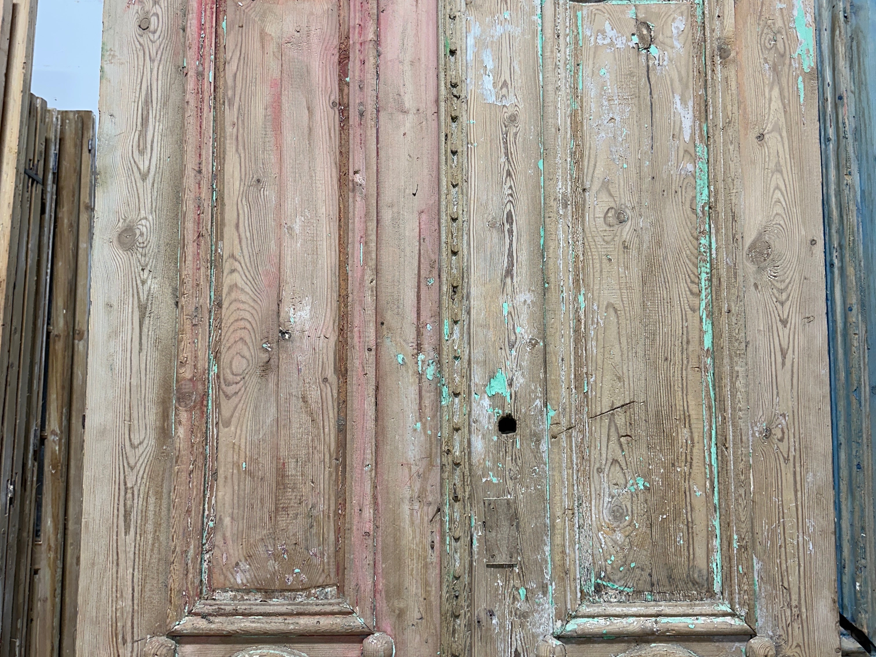 Solid Door (Carved) 48in x 98in x 2in #1112 - Saltaire Antiques