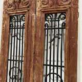 Doors with Iron 44in x 96in x 1.75in #340 - Saltaire Antiques