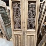 Doors with Iron 44in x 98.5in x 1.75in #1250 - Saltaire Antiques