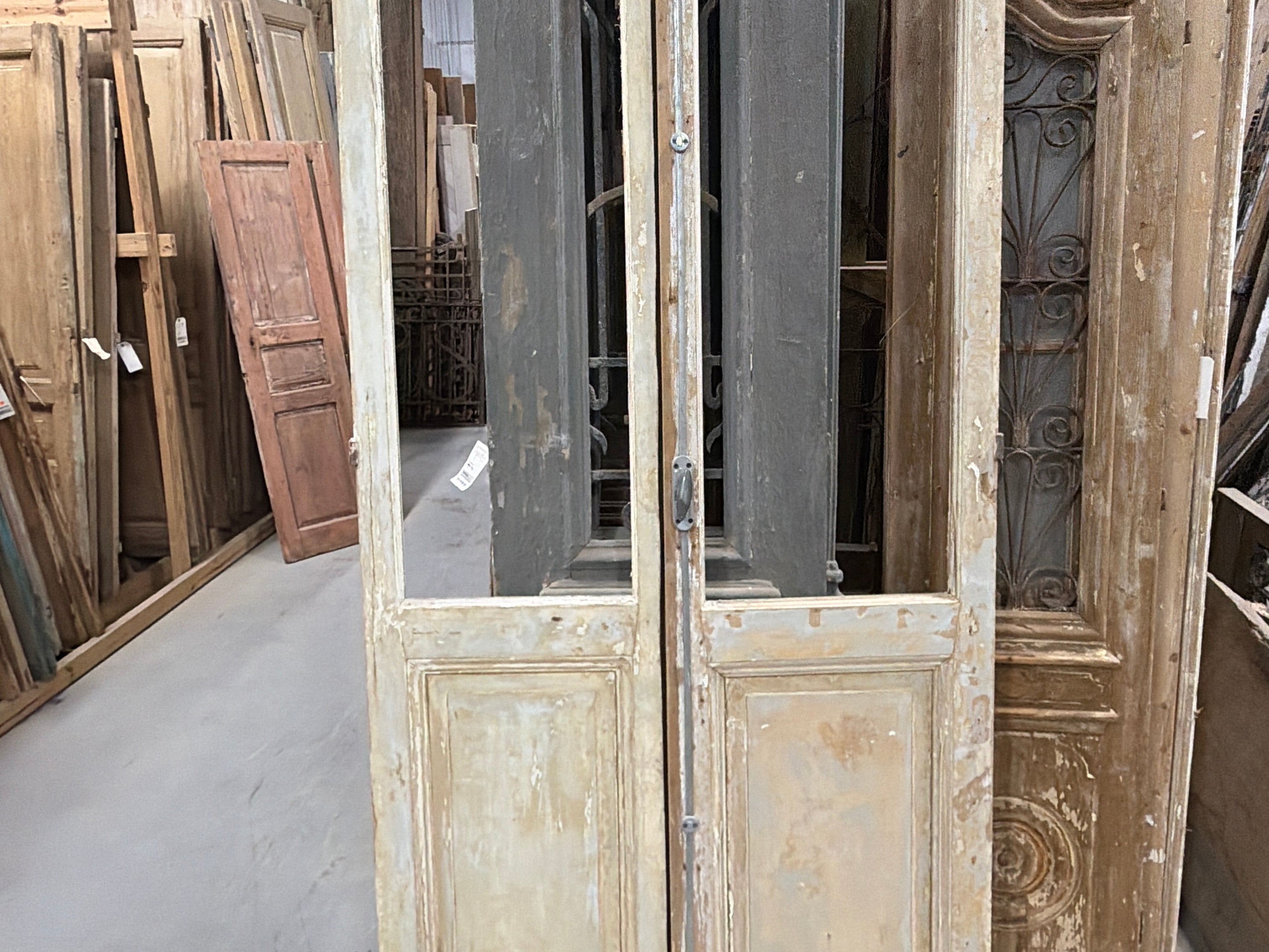 Doors with Lites 42.5in x 97.5in x 1.75in #1236 - Saltaire Antiques