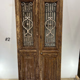 Doors with Iron 43in x 90in x 1.75in #356 - Saltaire Antiques