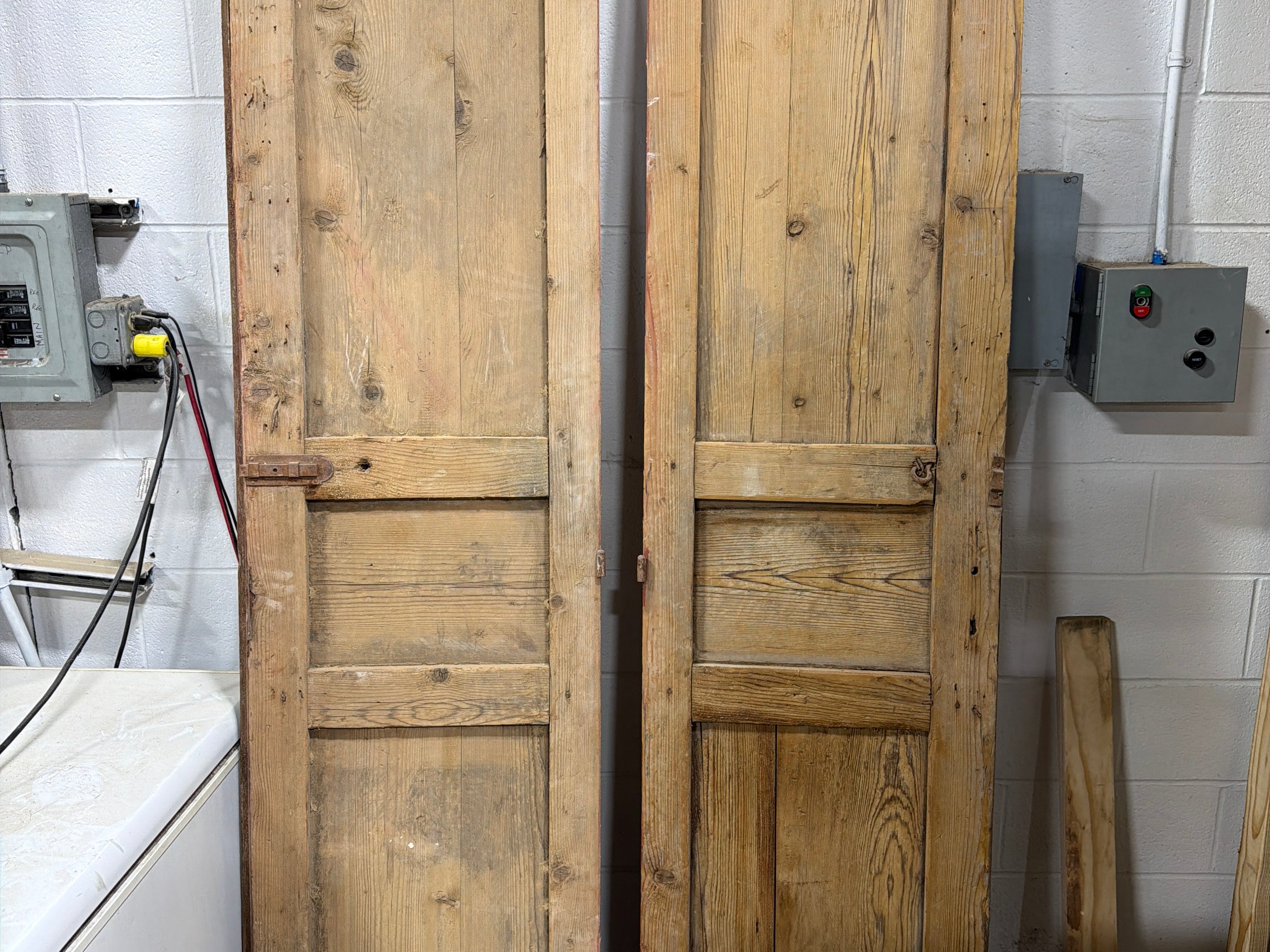 Solid Door (Raised Panel) 43in x 94.5in x 1.75in #1220 - Saltaire Antiques