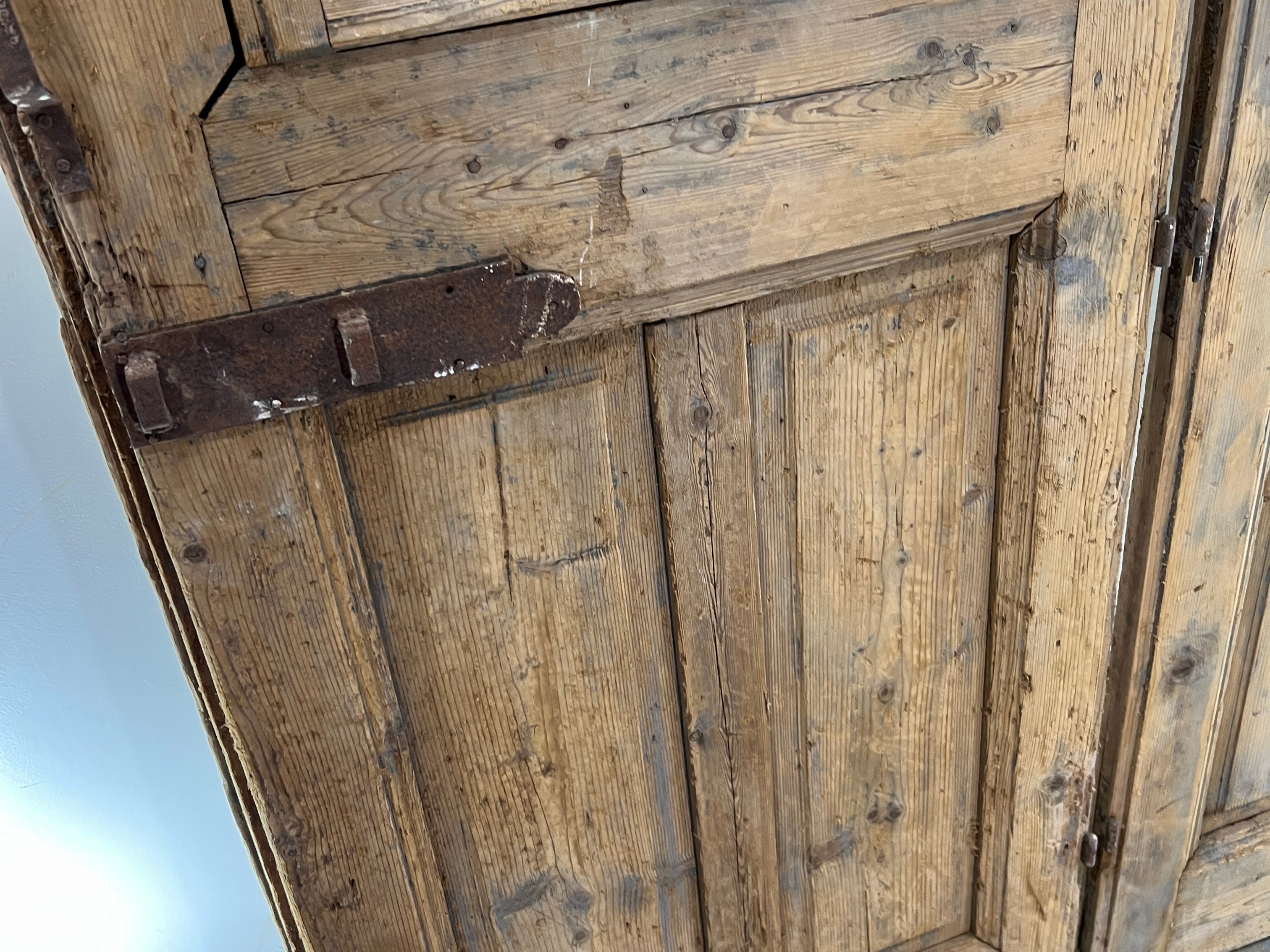 Doors with Iron 60in x 99in x 1.75in #337 - Saltaire Antiques