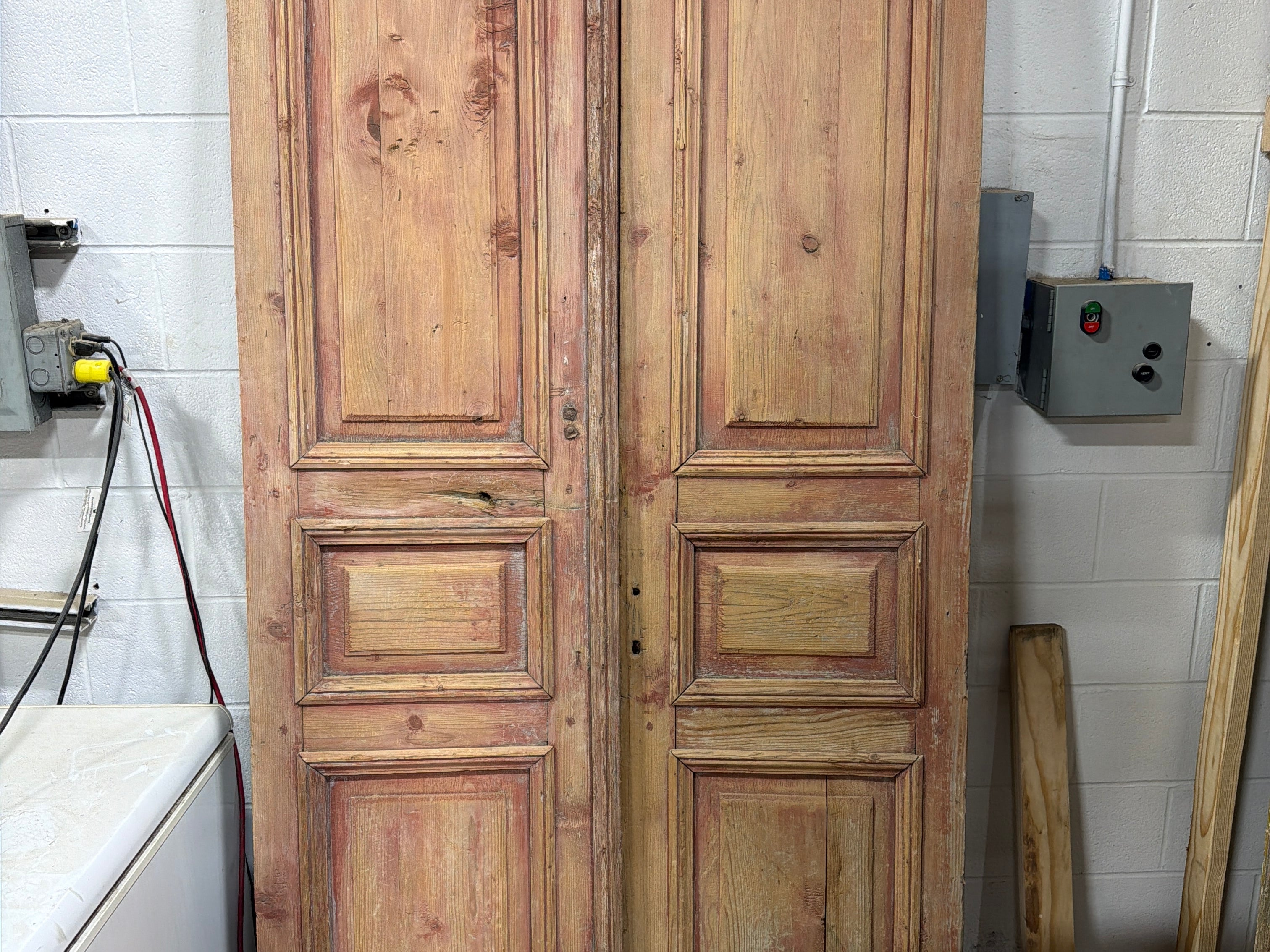 Solid Door (Raised Panel) 43in x 94.5in x 1.75in #1220 - Saltaire Antiques