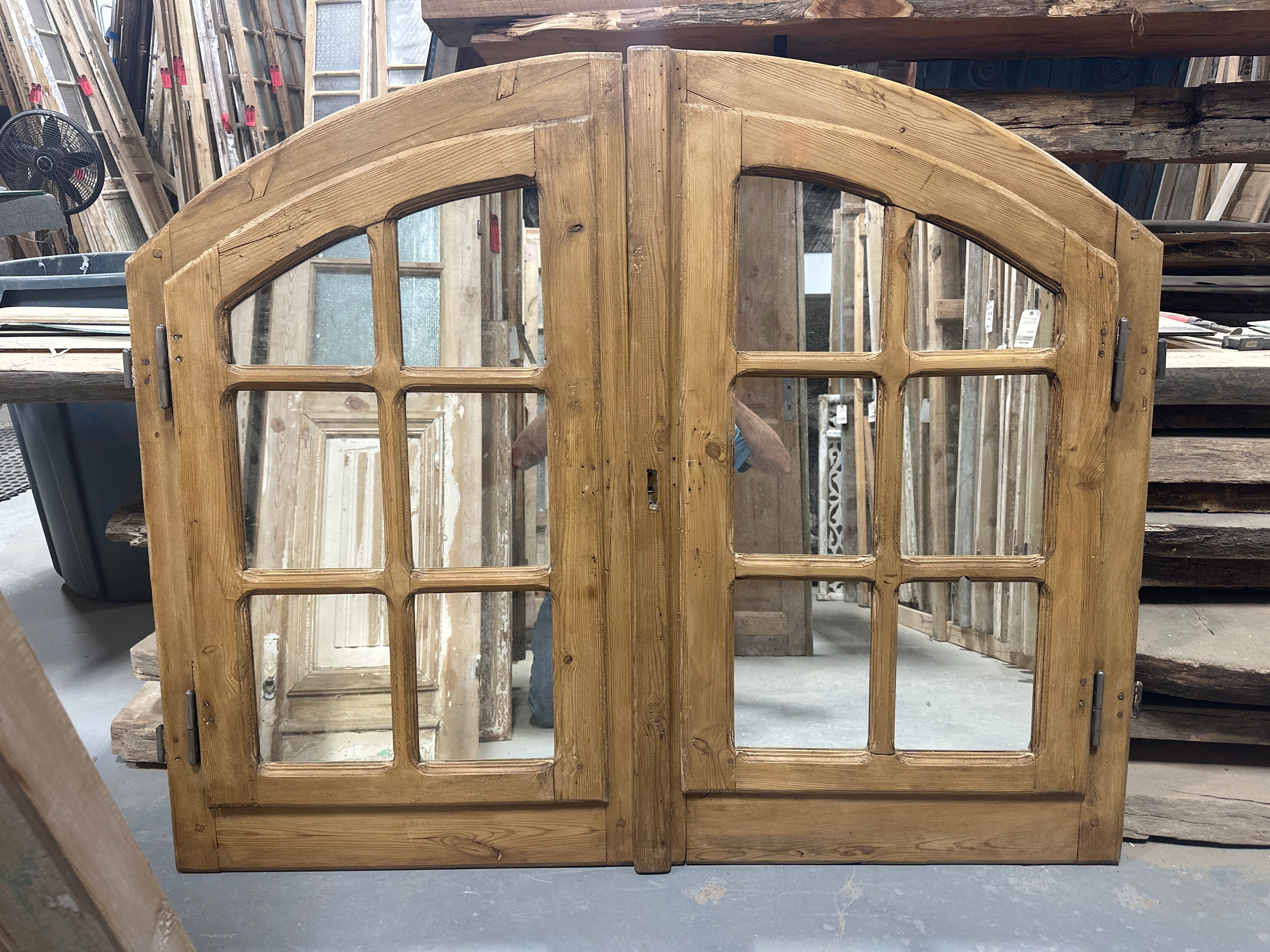 Arched Mirrors and Frames 56in x 46in x 2in #1142 - Saltaire Antiques