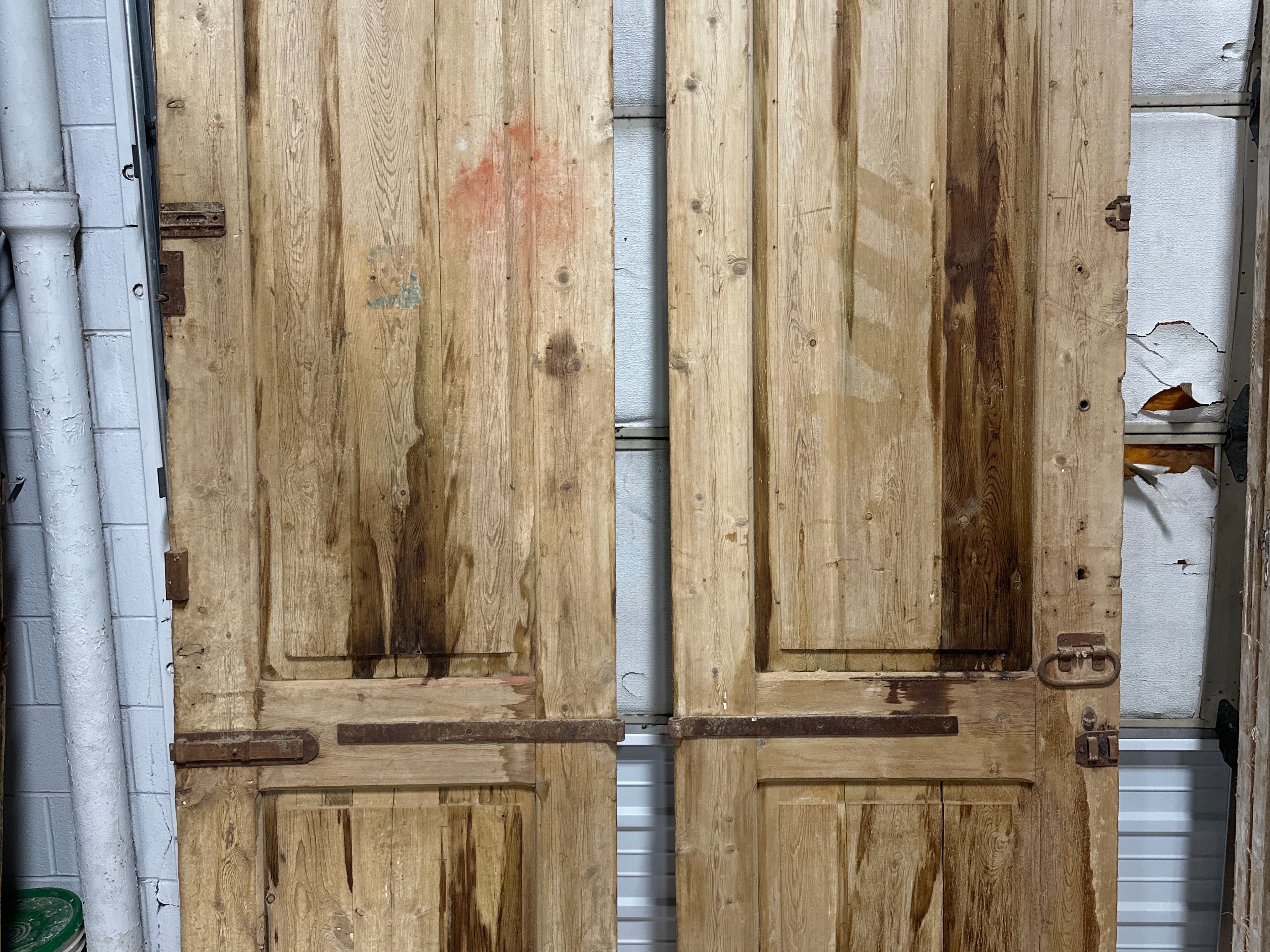 Solid Door (Carved) 62.5in x 105.5in x 1.75in #1137 - Saltaire Antiques