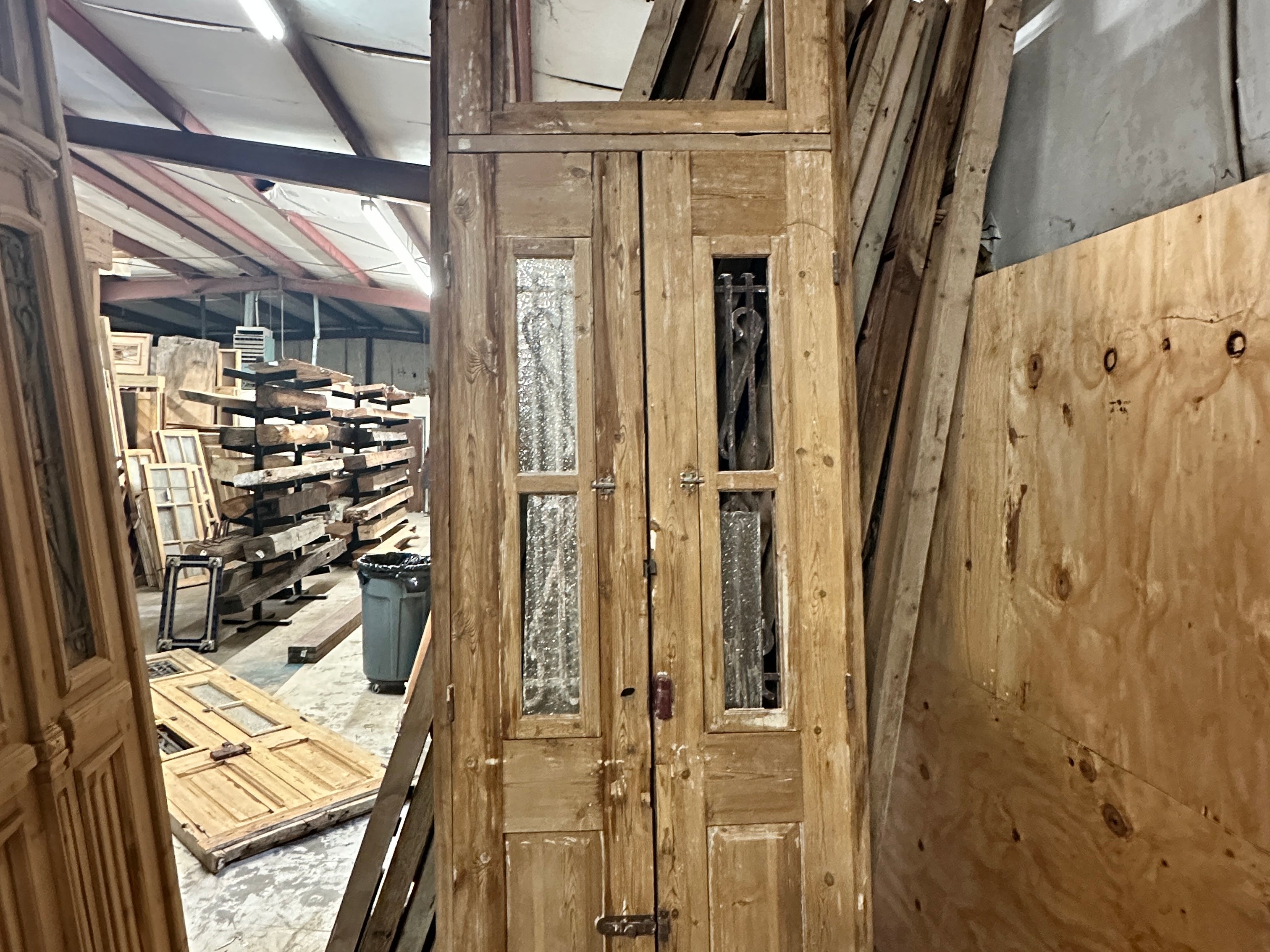 Doors with Iron 38.5in x 126in #222 - Saltaire Antiques