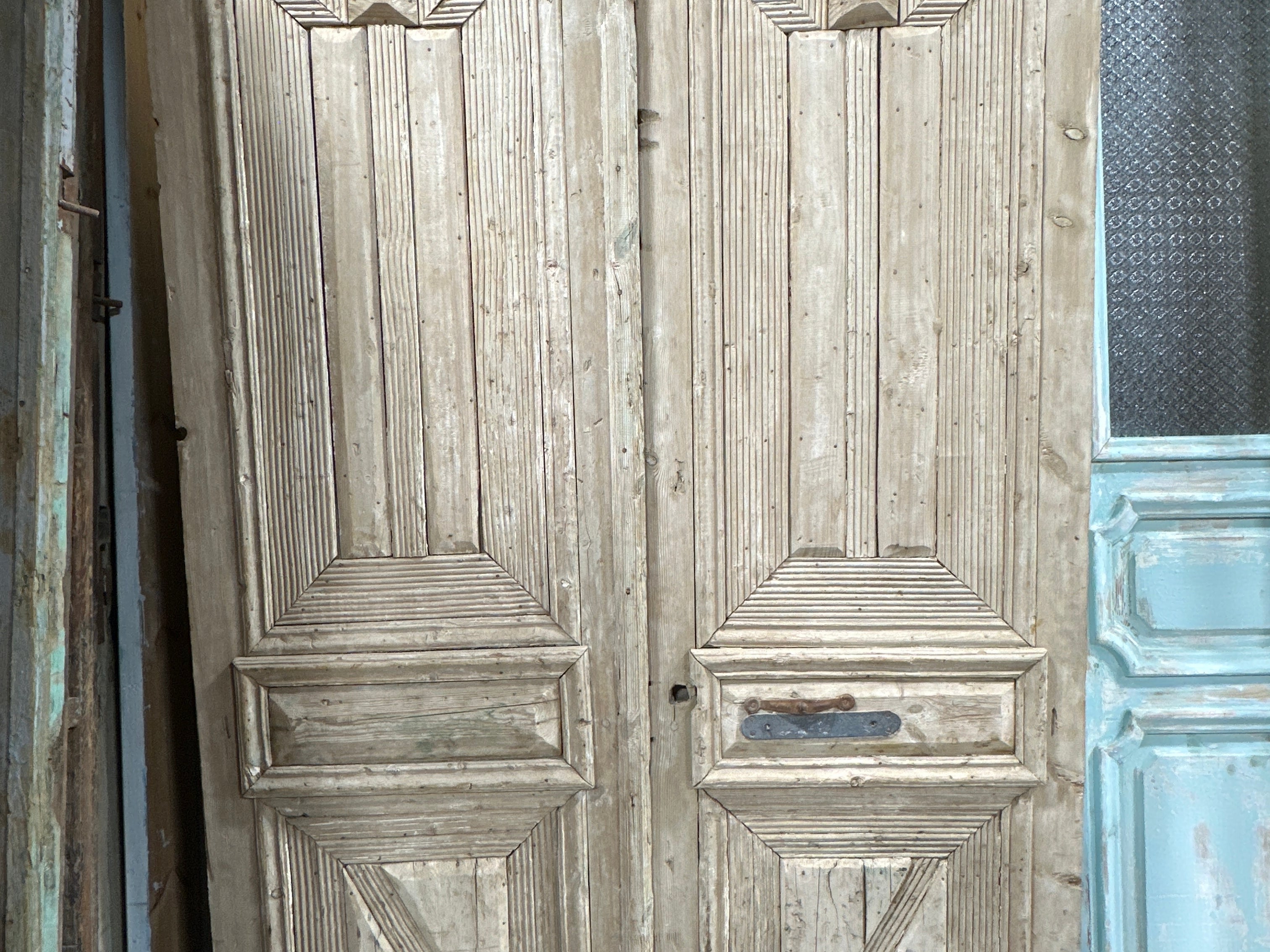 Solid Door (Carved) 52in x 94in x 1.75in #876 - Saltaire Antiques