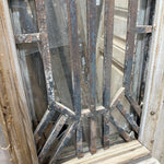 Doors with Iron 44.5in x 98.5in x 1.75in #1254 - Saltaire Antiques
