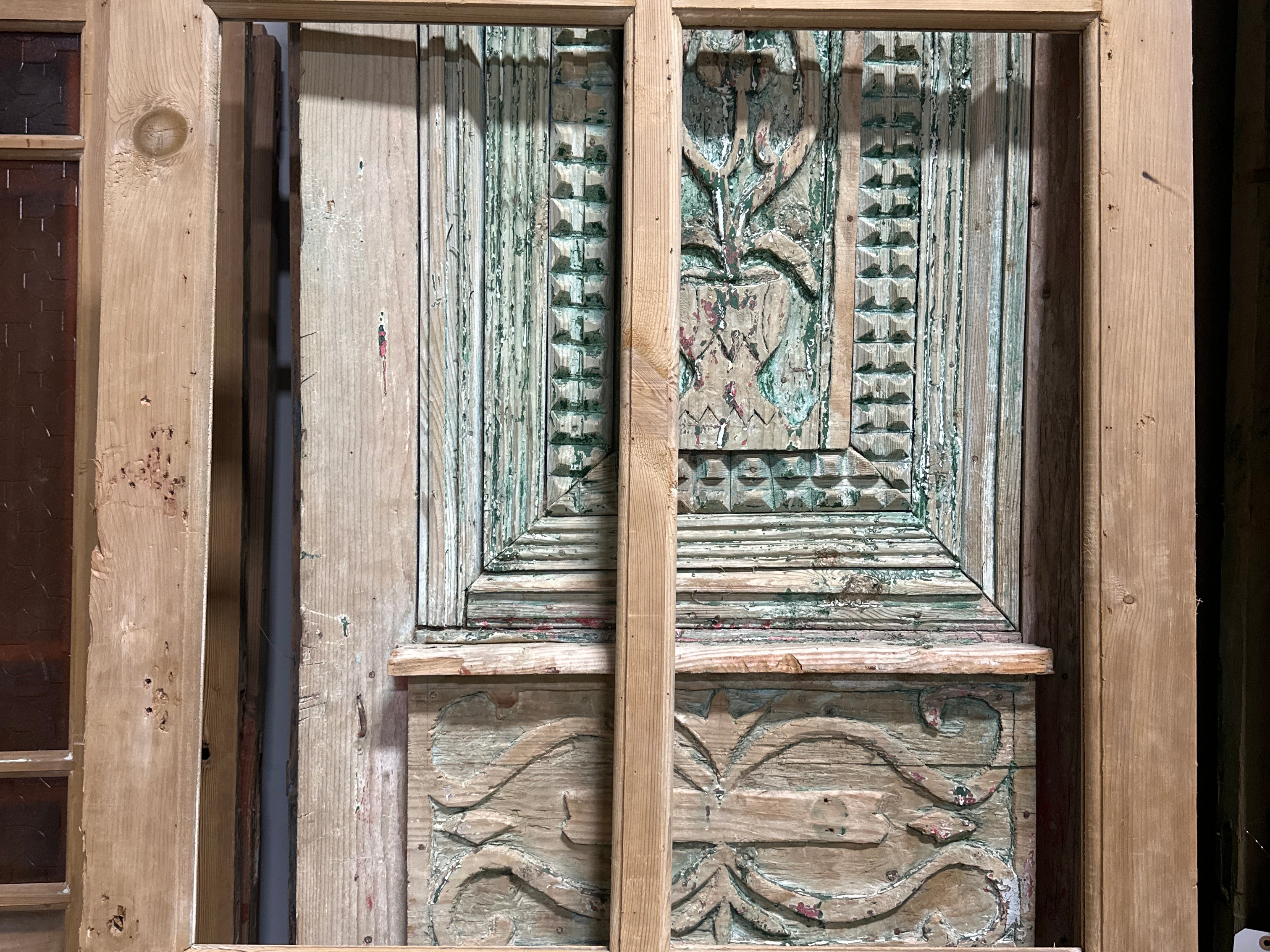 Doors with Lites 35.5in x 84in x 1.75in #1129 - Saltaire Antiques
