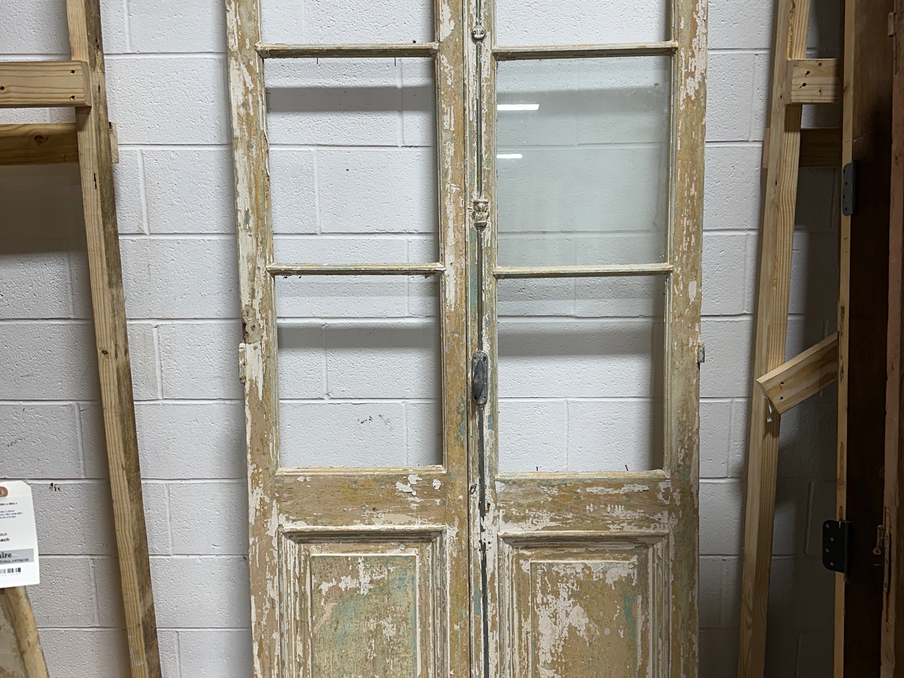Doors with Lites 42in x 100in x 1.75in #1048 - Saltaire Antiques