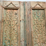 Solid Door (Carved) 58in x 100in x 1.75in #863 - Saltaire Antiques