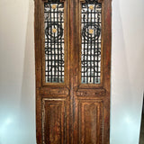 Doors with Iron 42.5in x 101in x 1.75in #360 - Saltaire Antiques