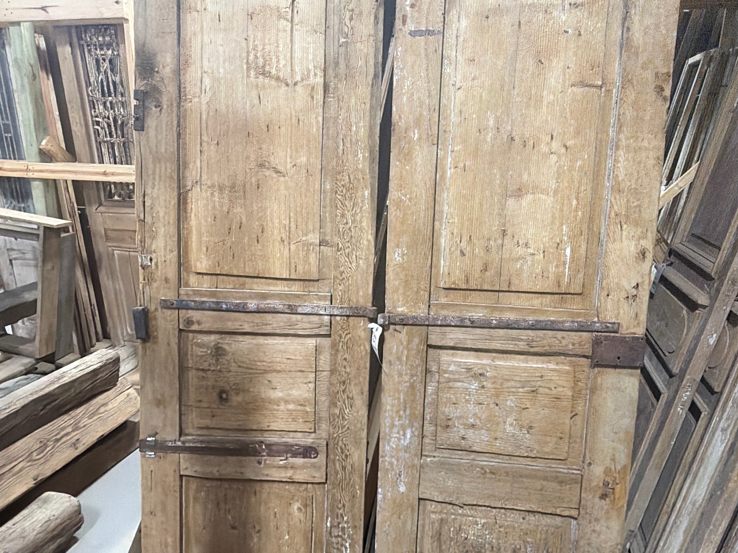 Solid Door (Carved) 50in x 94.5in x 1.75in #1211 - Saltaire Antiques