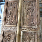Solid Door (Carved) 51in x 88in x 1.75in #1210 - Saltaire Antiques