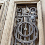 Doors with Iron 44in x 98.5in x 1.75in #1250 - Saltaire Antiques