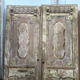Solid Door (Carved) 55in x 94in x 1.75in #924 - Saltaire Antiques