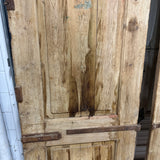 Solid Door (Carved) 62.5in x 105.5in x 1.75in #1137 - Saltaire Antiques