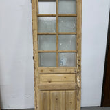 Doors with Lites 33in x 92in x 1.75in #858 - Saltaire Antiques