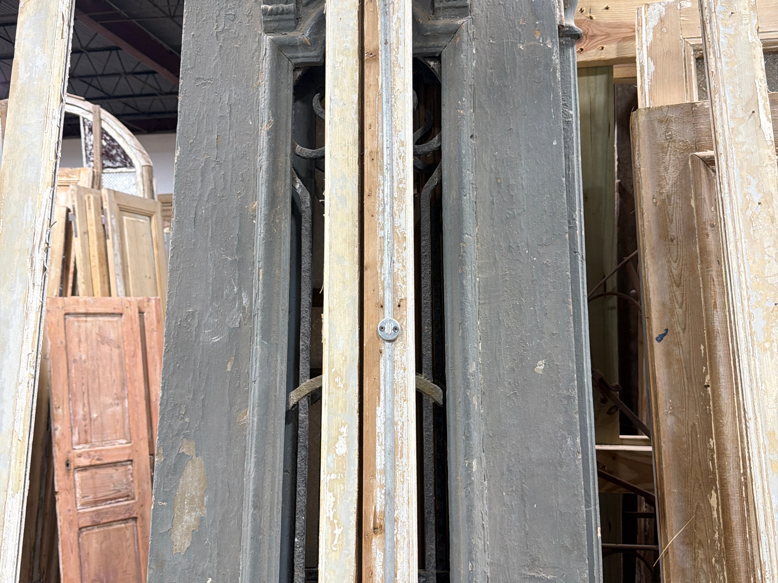 Doors with Lites 42.5in x 97.5in x 1.75in #1236 - Saltaire Antiques