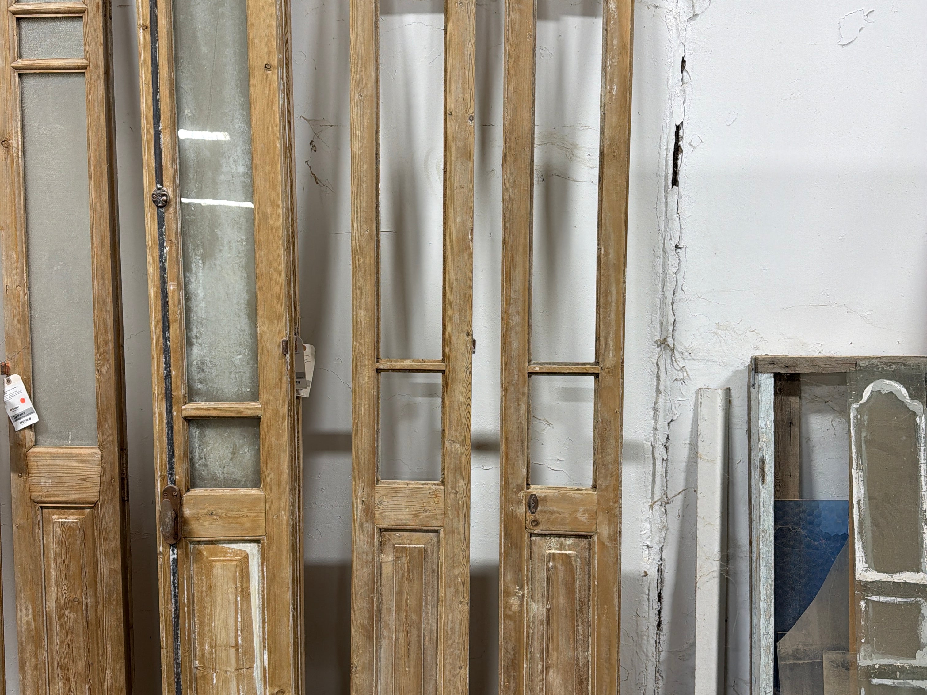 Doors with Lites 21in x 99in x 1.25in #1329 - Saltaire Antiques