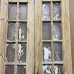 Doors with Lites 37in x 88.5in x 1.375in #1015 - Saltaire Antiques