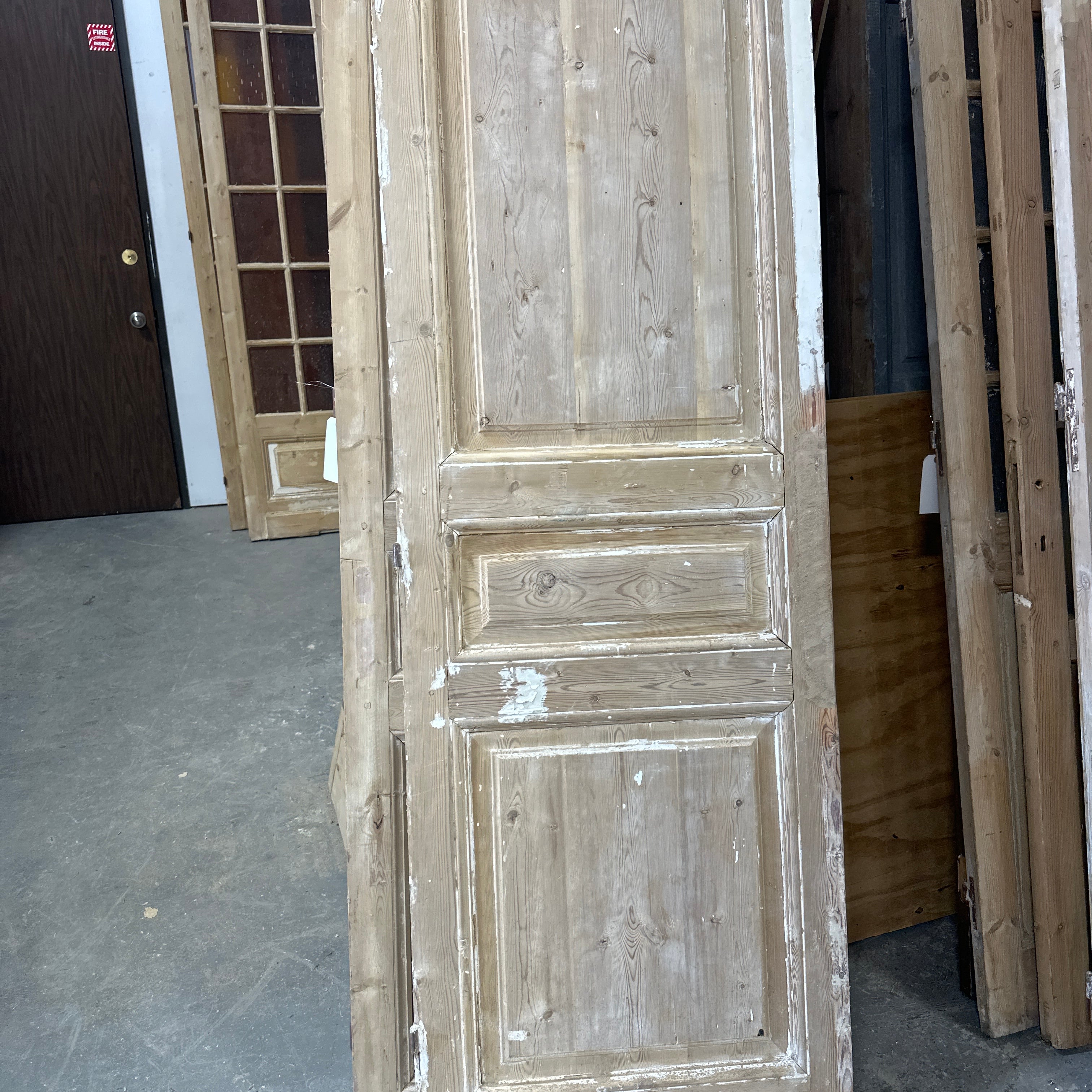 Solid Door (Raised Panel) 30in x 90in x 1.75in #1169 - Saltaire Antiques