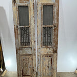 Doors with Iron 43in x 90in x 1.75in #356 - Saltaire Antiques