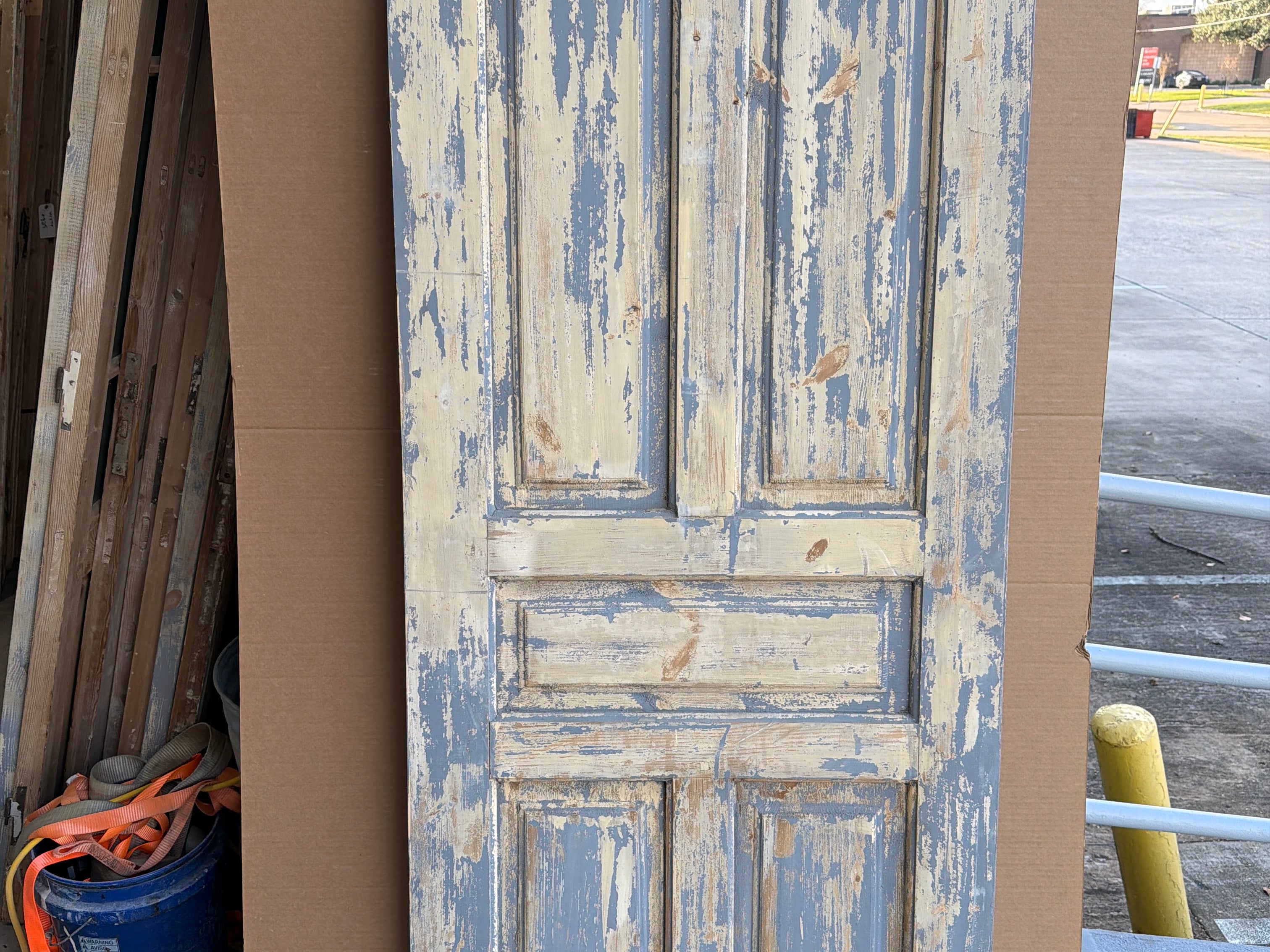 Solid Door (Raised Panel) 32in x 80in x 1.75in #1319 - Saltaire Antiques