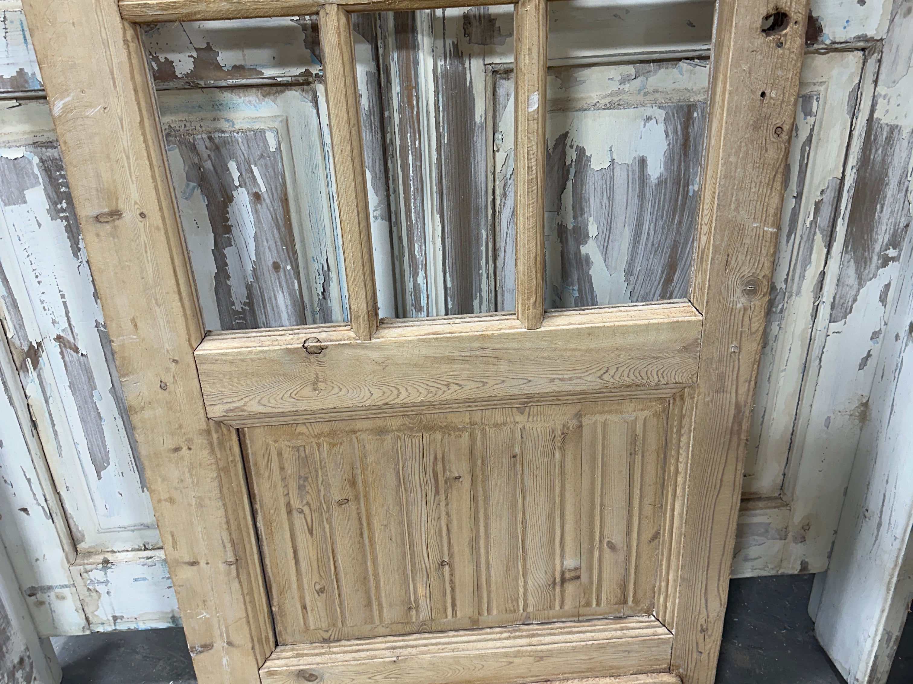 Doors with Lites 28in x 85in x 1.75in #1163 - Saltaire Antiques