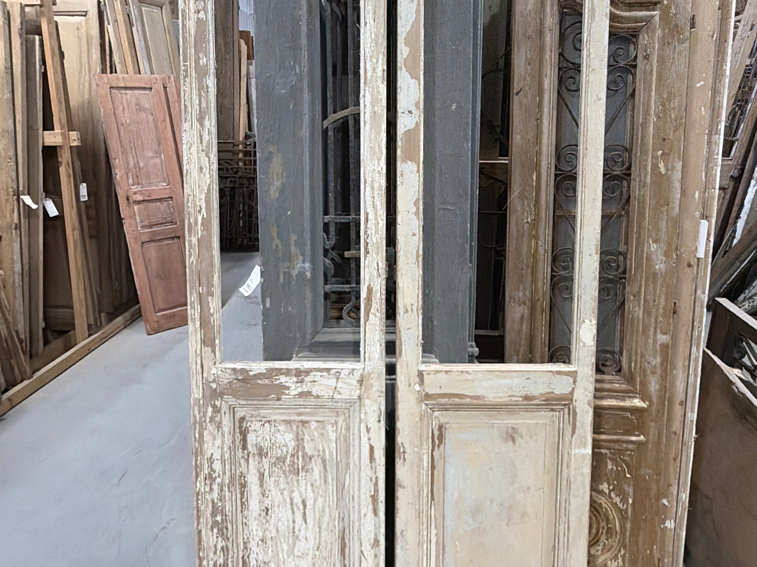 Doors with Lites 42.5in x 97.5in x 1.75in #1236 - Saltaire Antiques