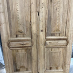 Solid Door (Carved) 62.5in x 105.5in x 1.75in #1137 - Saltaire Antiques
