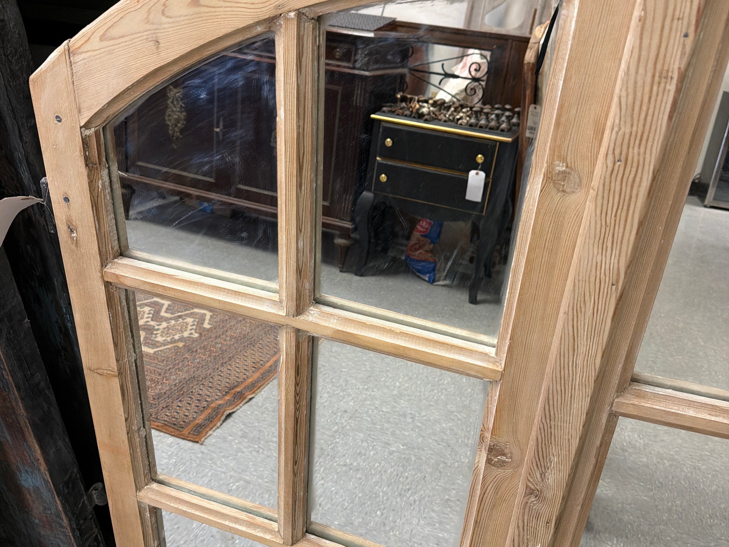 Arched Mirrors and Frames 45in x 48in x 1.75in #1326 - Saltaire Antiques
