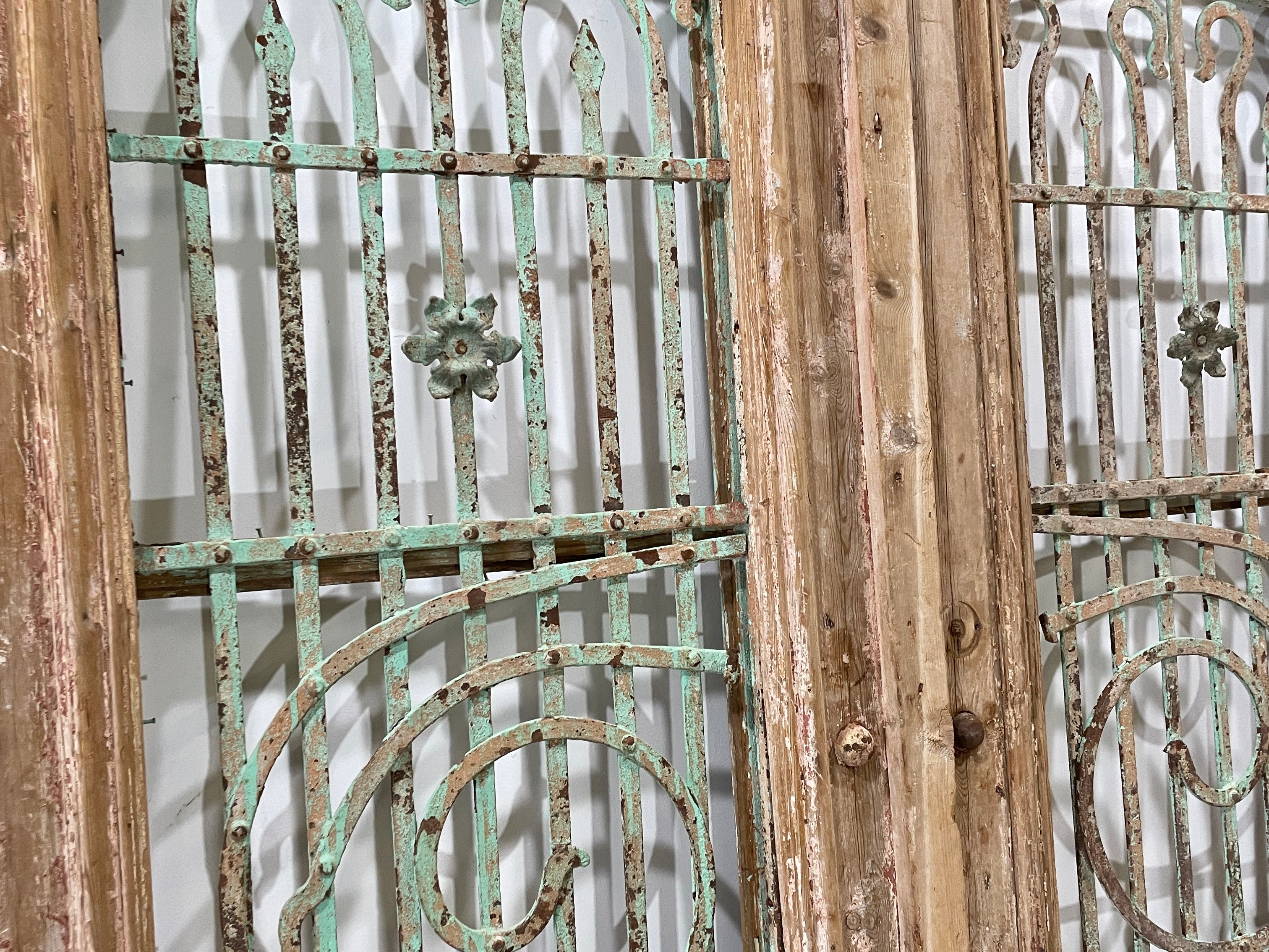 Doors with Iron 60in x 103in x 1.75in #177 - Saltaire Antiques