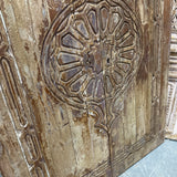 Solid Door (Carved) 55in x 83in x 1.75in #1090 - Saltaire Antiques