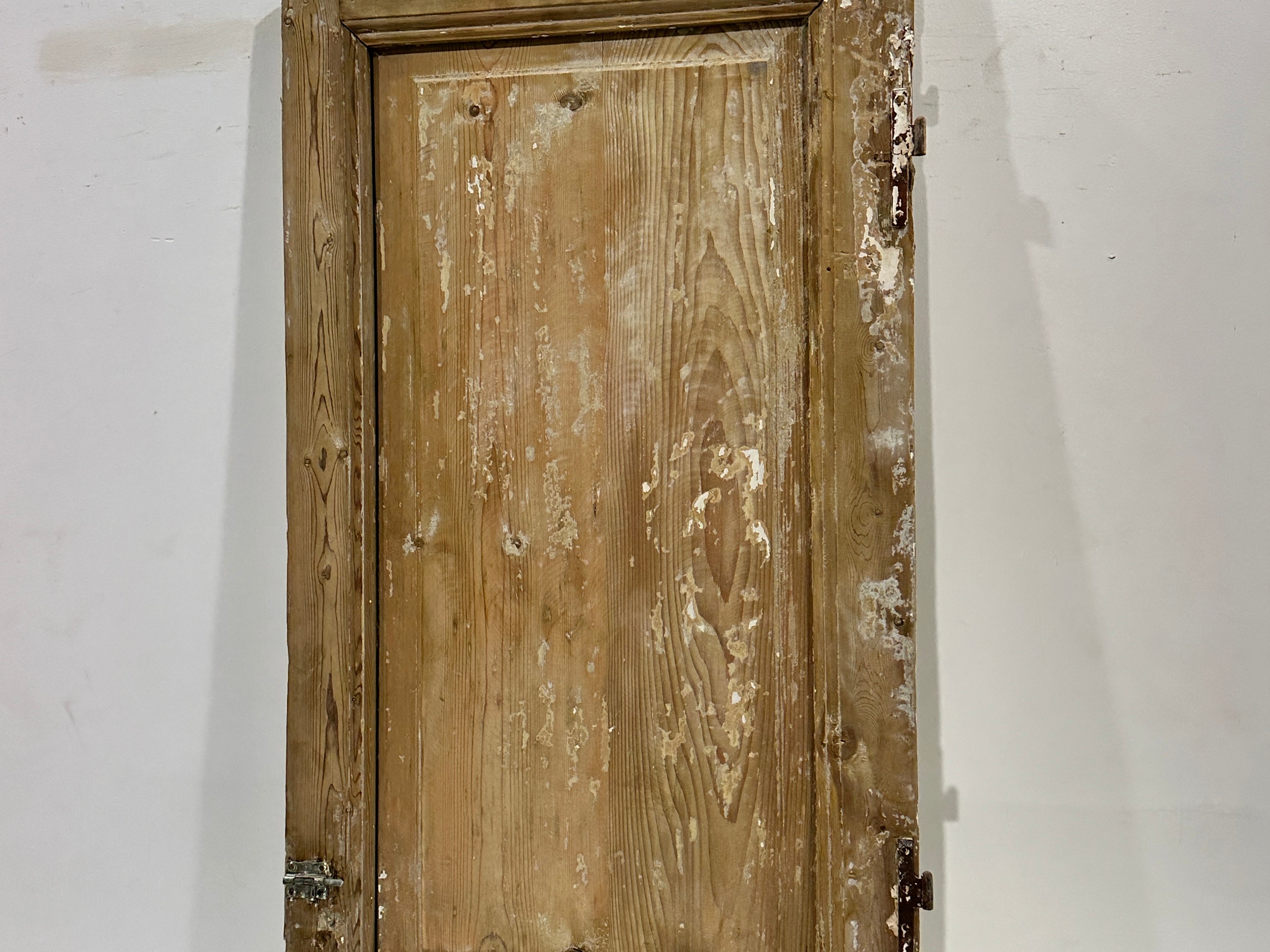 Solid Door (Raised Panel) 27.5in x 84.5in x 1.75in #459 - Saltaire Antiques