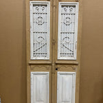 Doors with Iron 36in x 83in x 1.25in #1019 - Saltaire Antiques