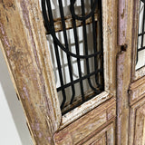 Doors with Iron 41in x 92in x 1.75in #345 - Saltaire Antiques