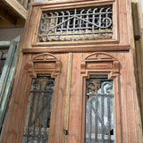 Doors with Iron 46in x 120in x 1.75in #1225 - Saltaire Antiques