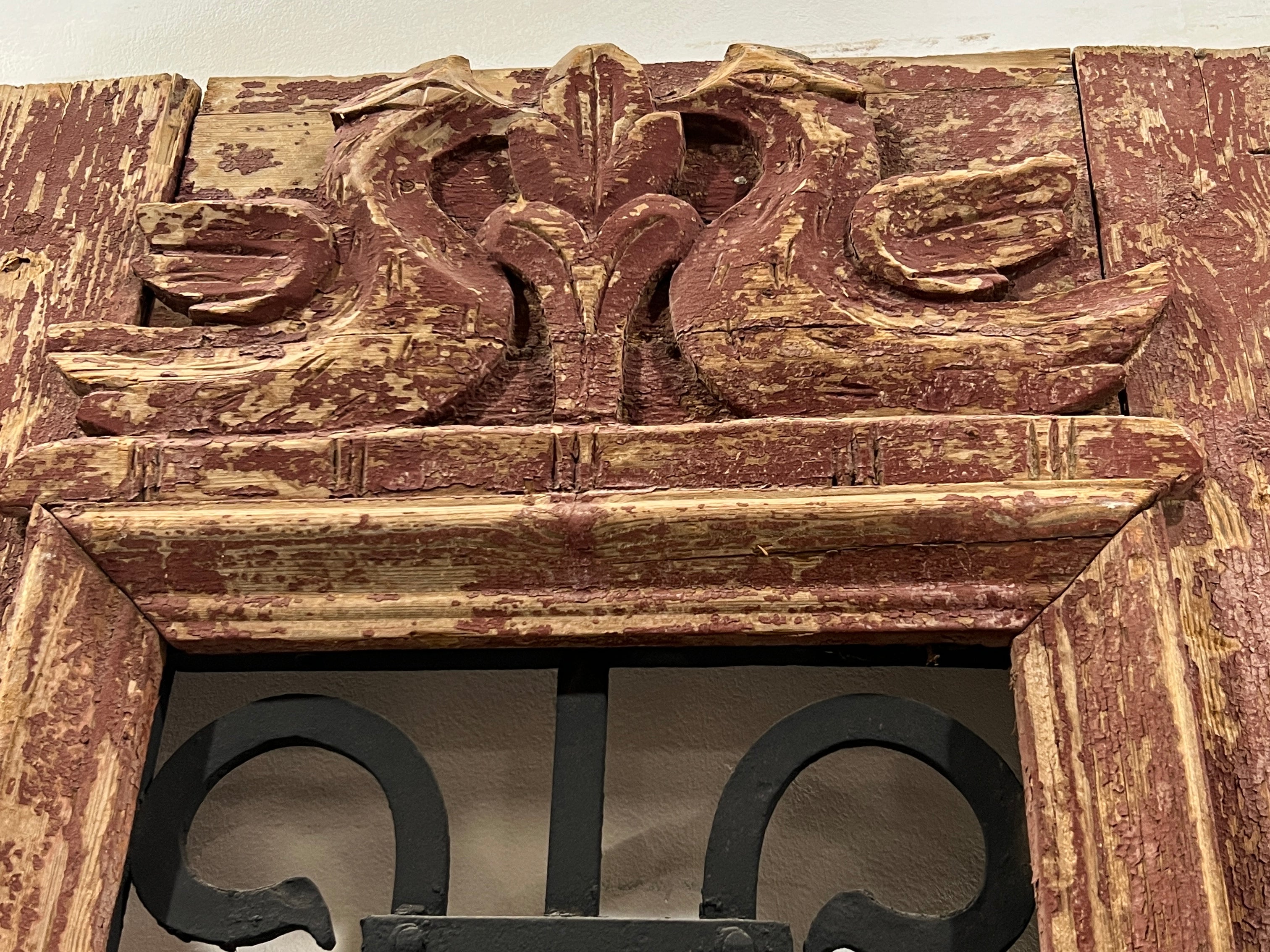 Doors with Iron 44in x 96in x 1.75in #340 - Saltaire Antiques