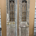 Doors with Iron 48in x 101in x 1.75in #1018 - Saltaire Antiques