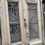 Doors with Iron 46in x 123in x 1.75in #1226 - Saltaire Antiques