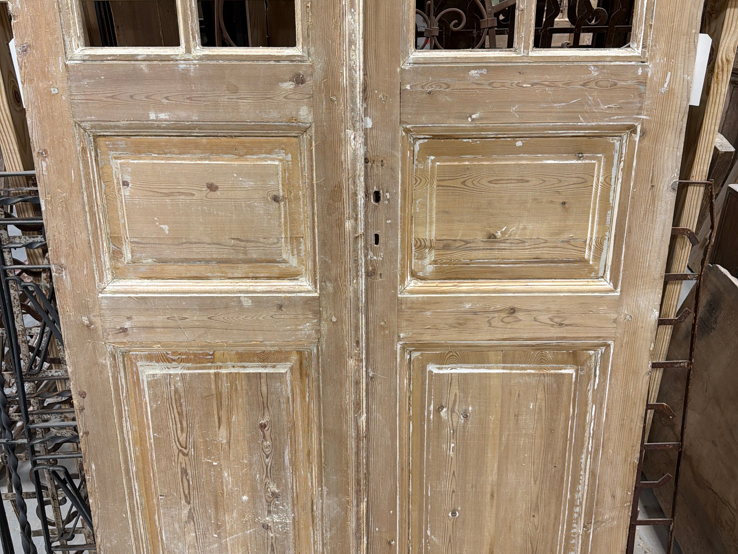 Doors with Lites 47in x 95.5in x 1.75in #1302 - Saltaire Antiques
