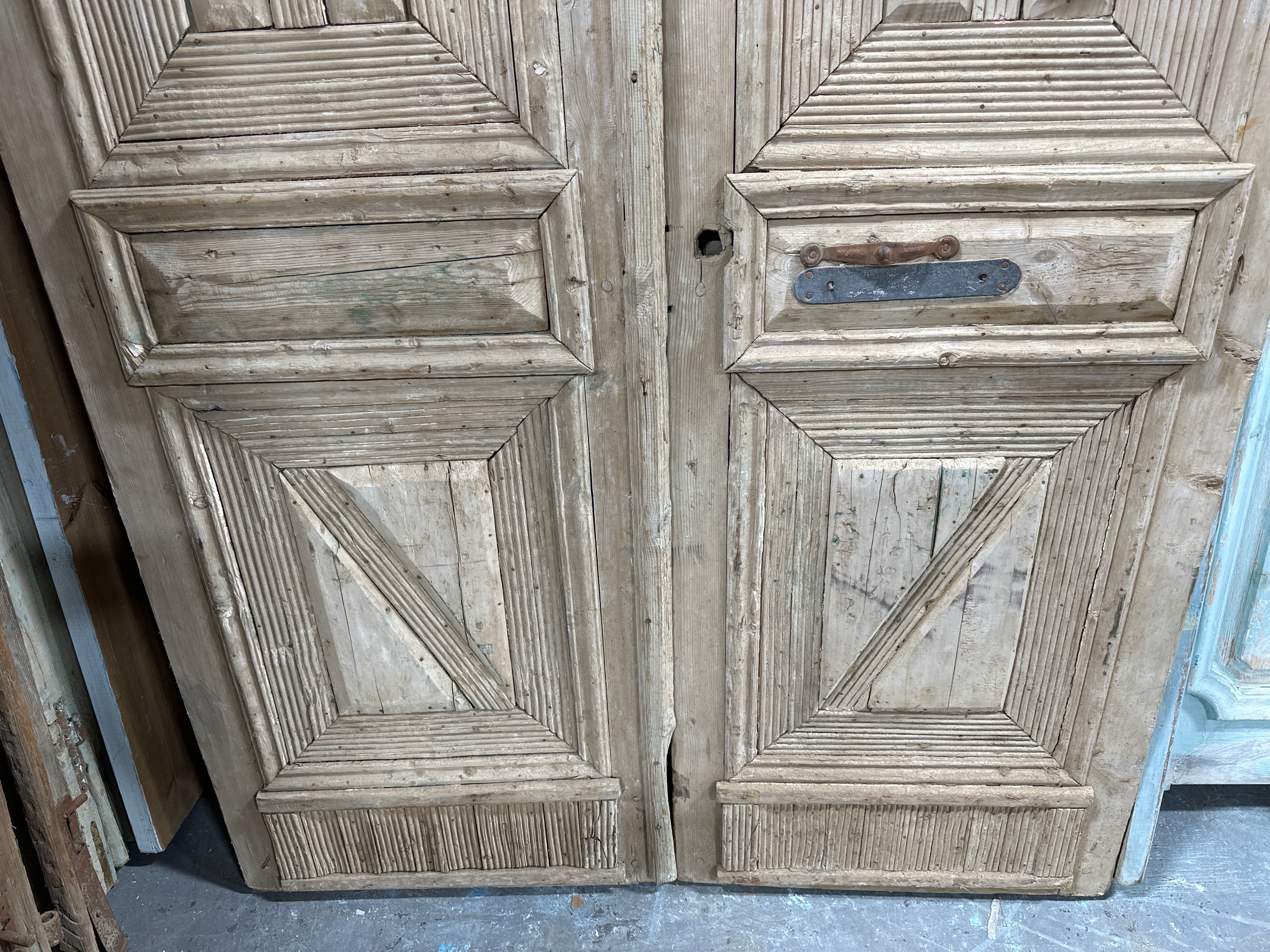 Solid Door (Carved) 52in x 94in x 1.75in #876 - Saltaire Antiques