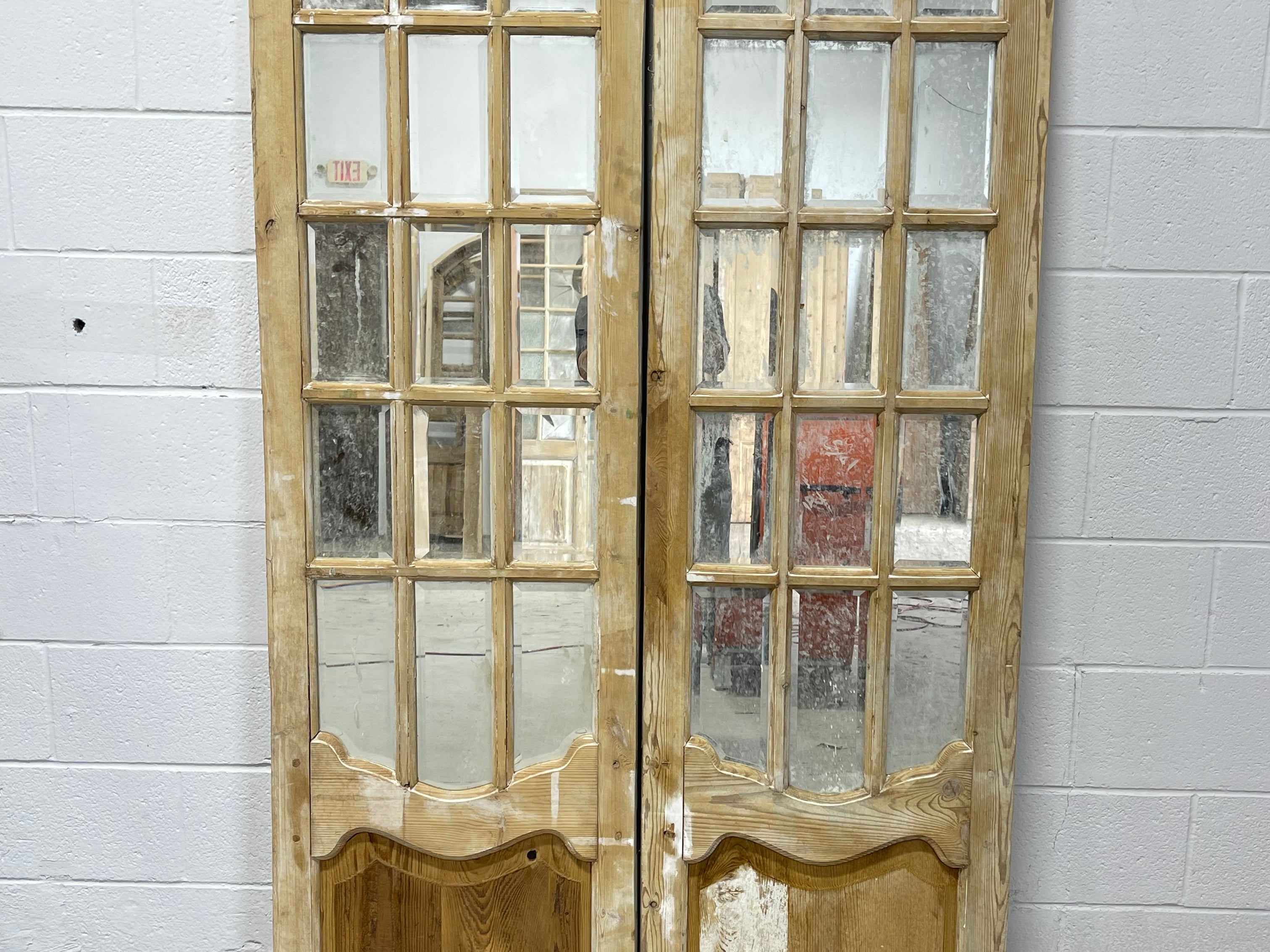 Doors with Lites 43.5in x 84in x 1.75in #739 - Saltaire Antiques