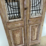 Doors with Iron 41in x 92in x 1.75in #345 - Saltaire Antiques