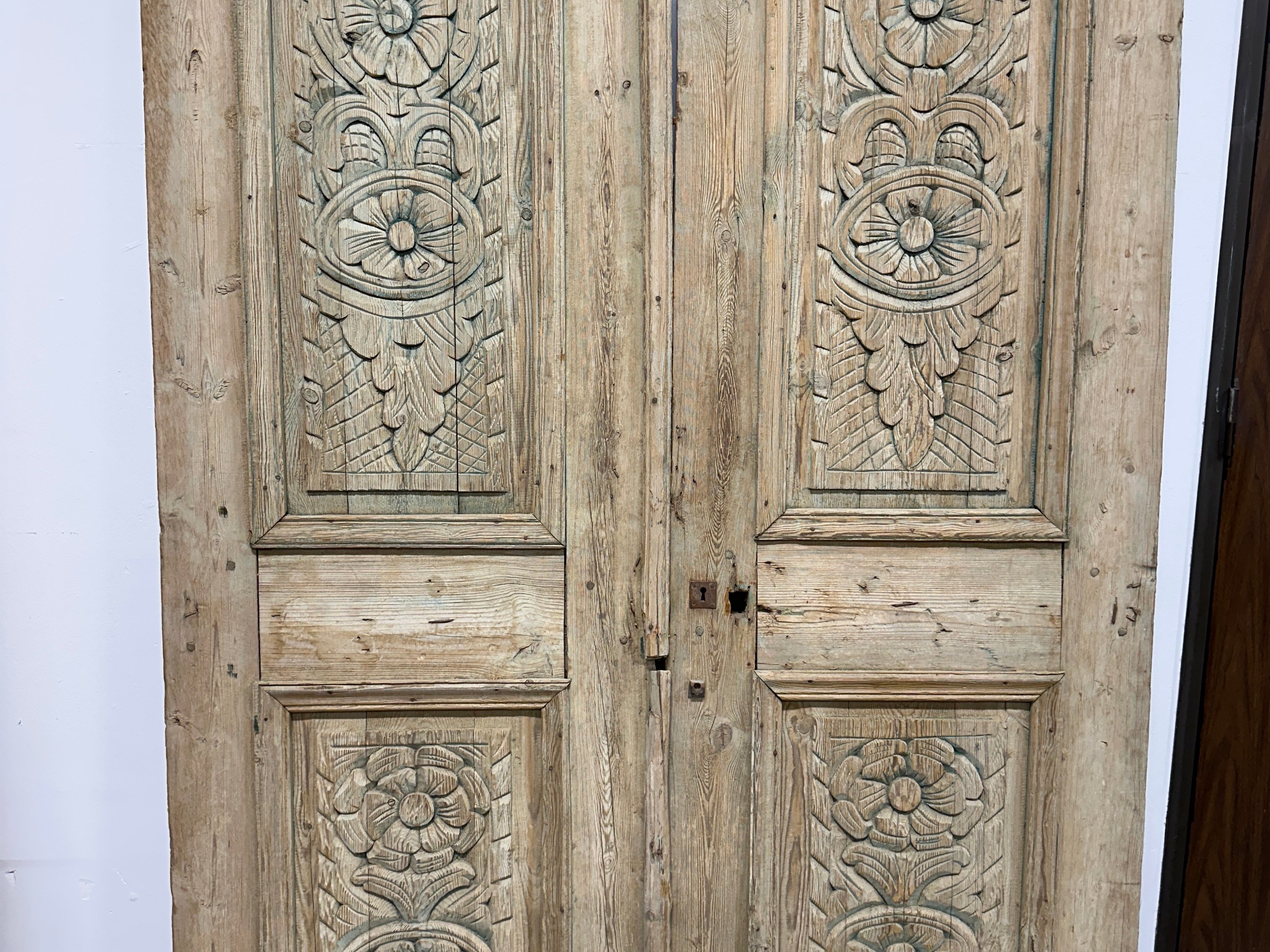 Solid Door (Carved) 60in x 98in x 1.875in #862 - Saltaire Antiques